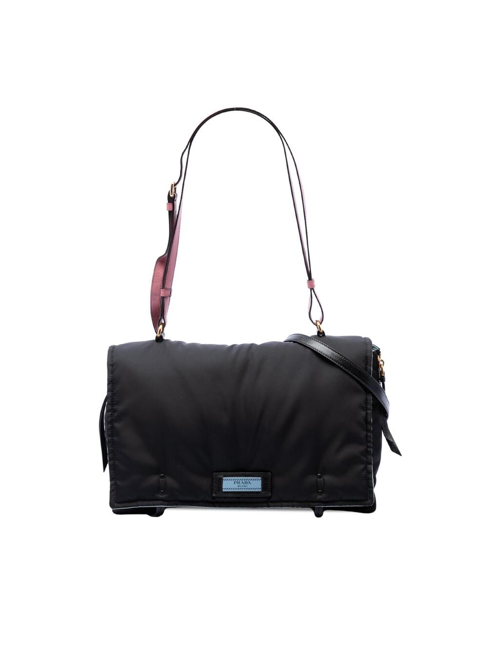 Prada Tessuto Etiquette Satchel Pre- #326757P88B